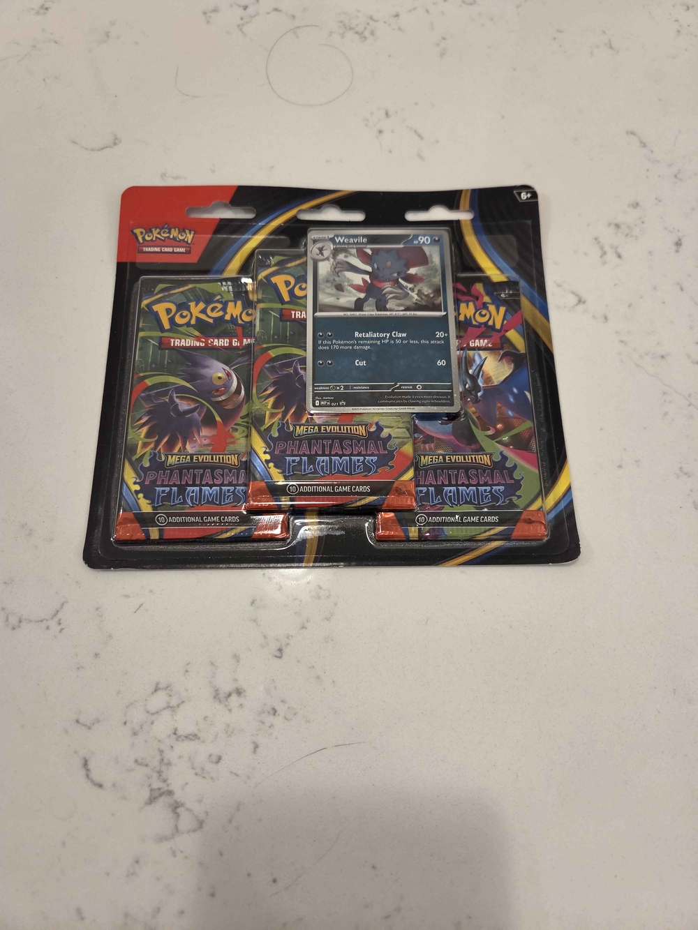 Phantasmal Flames 3 Pack Blister